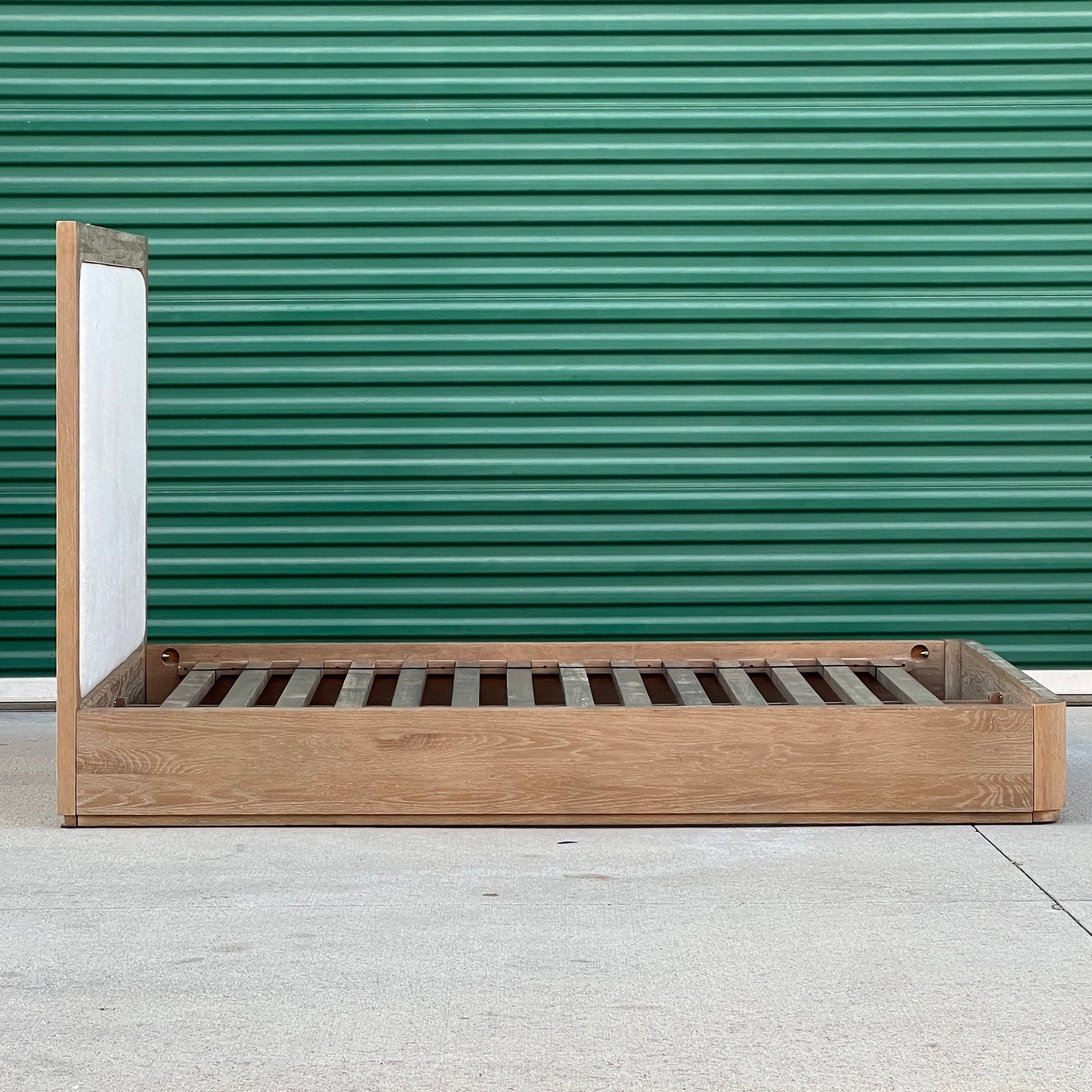 $1500 Delivered LA/OC | RH Restoration Hardware Fabric Panel Queen Bed Frame
