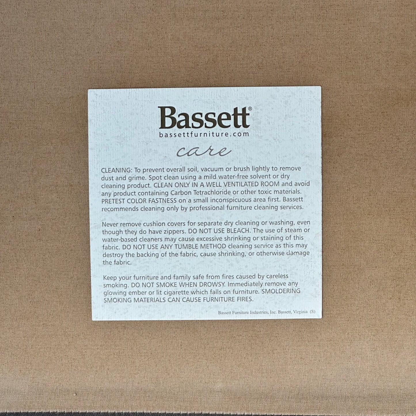 Bassett Furniture U-Shaped Gray Velvet Fabric Sectional | Costa Mesa