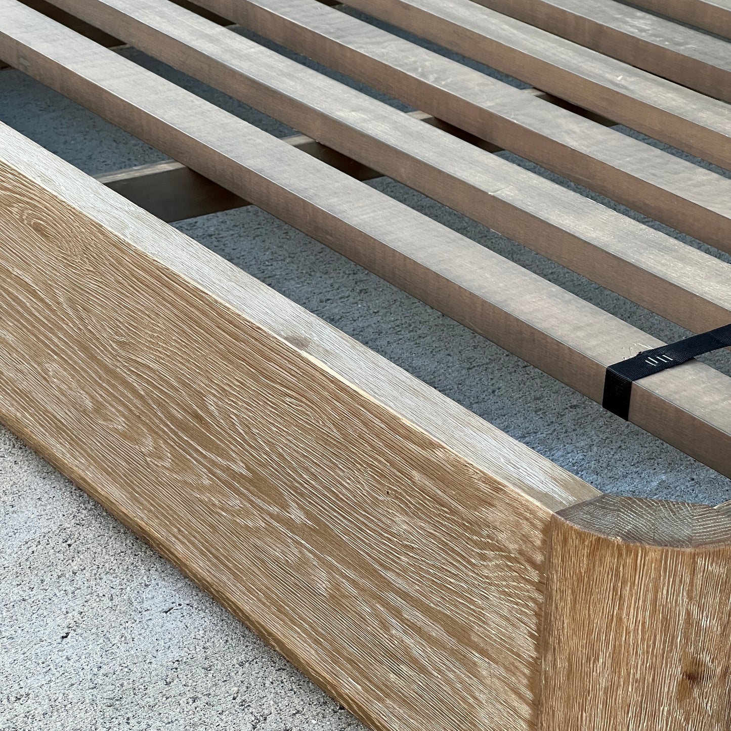 $1500 Delivered LA/OC | RH Restoration Hardware Fabric Panel Queen Bed Frame