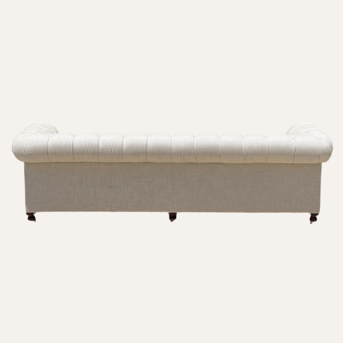 Restoration Hardware Kensington Sofa – 9ft Luxe Depth in Natural Linen