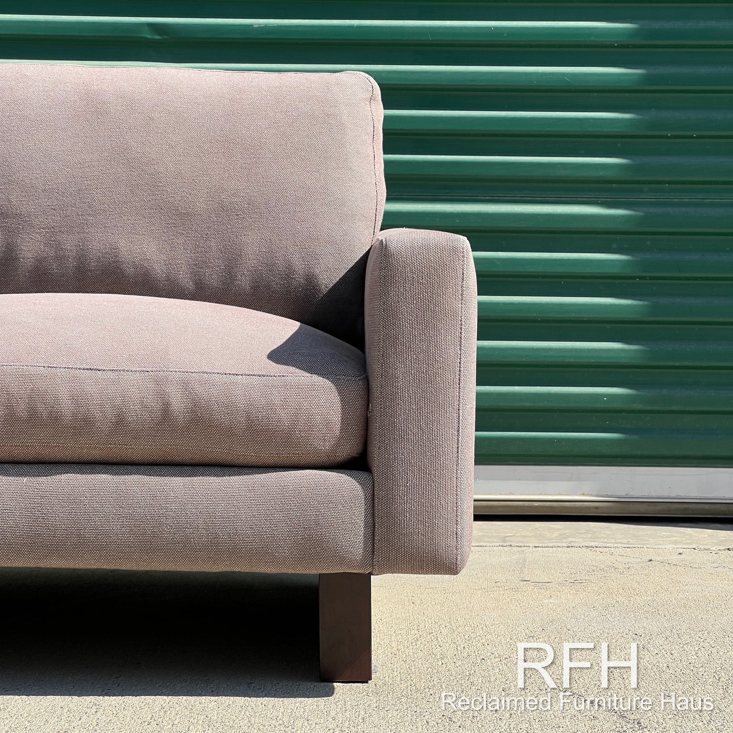 Room & Board Hess Brown Fabric Armchair | Free Delivery OC/LA County