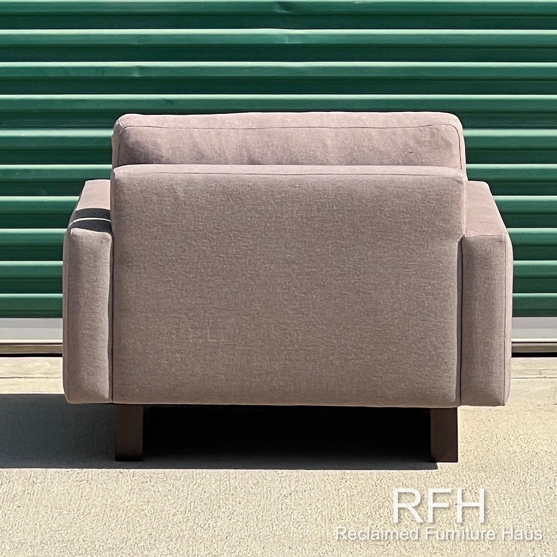 Room & Board Hess Brown Fabric Armchair | Free Delivery OC/LA County