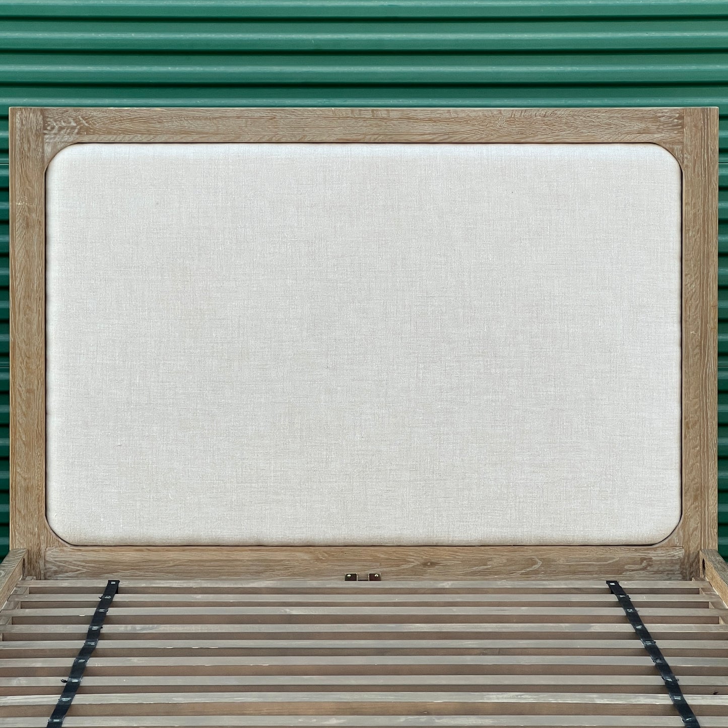 $1500 Delivered LA/OC | RH Restoration Hardware Fabric Panel Queen Bed Frame