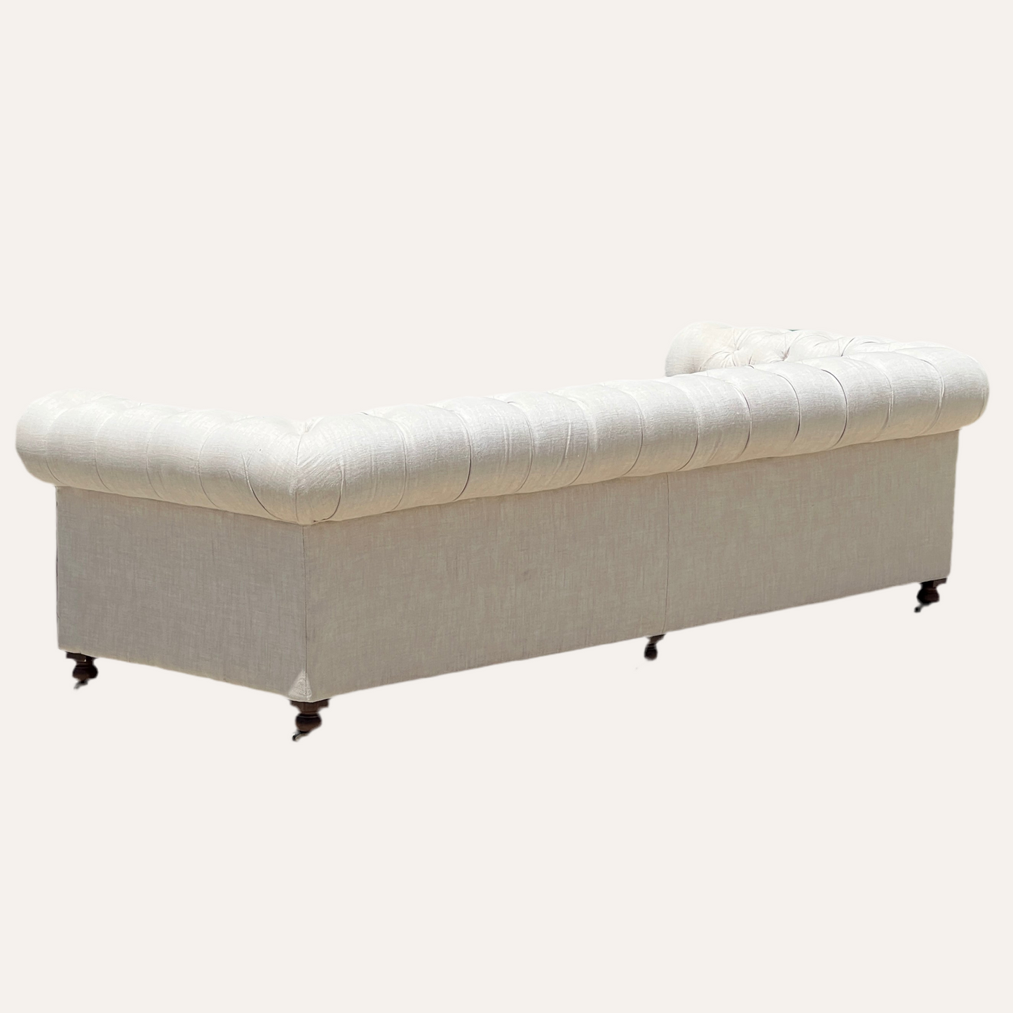 Restoration Hardware Kensington Sofa – 9ft Luxe Depth in Natural Linen