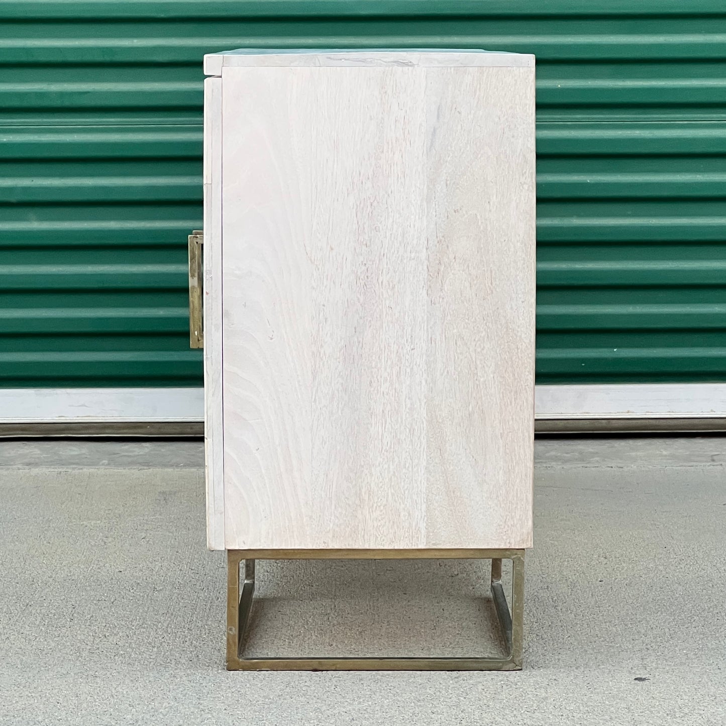 $800 Delivered | Real Wood 60” Bohemian Style Credenza Medal Base