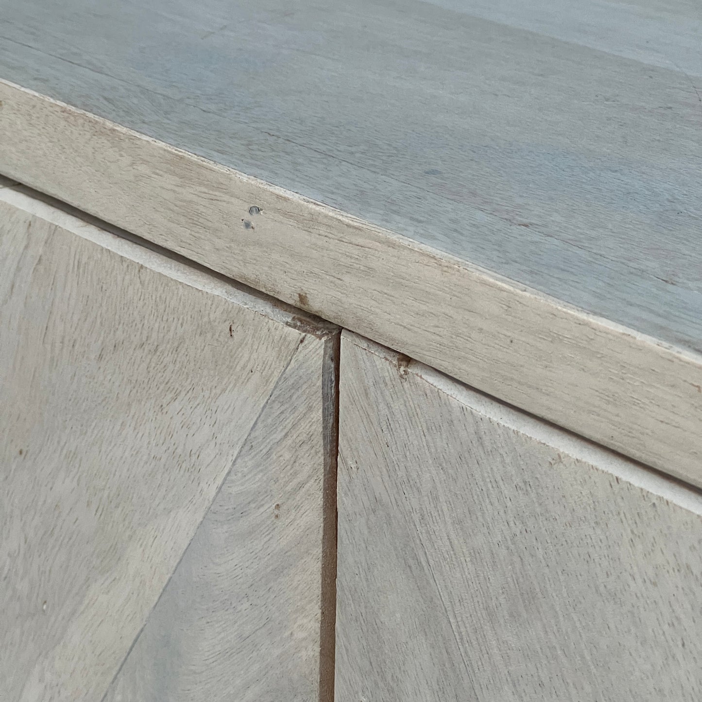 $800 Delivered | Real Wood 60” Bohemian Style Credenza Medal Base