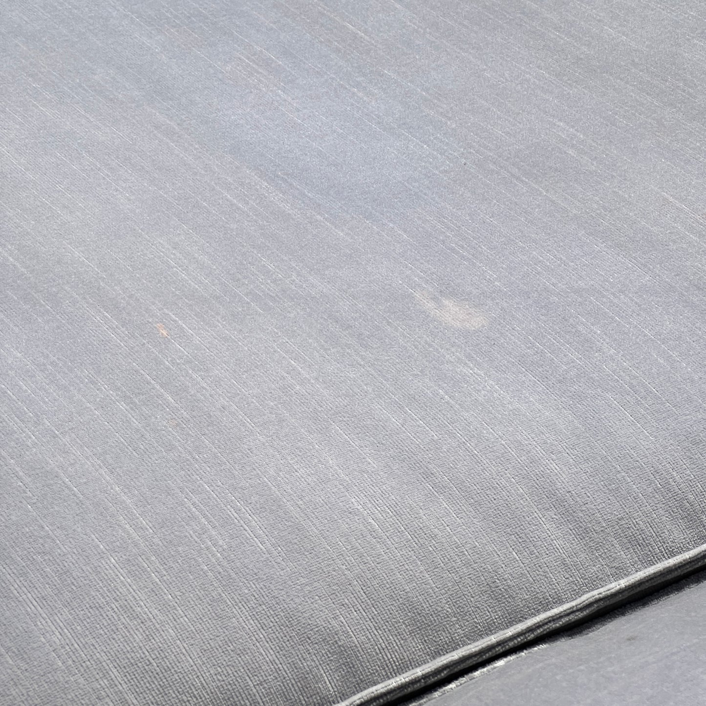 RH Restoration Hardware Como 5 Piece Sectional 100% Linen Velvet Light Gray | Used Condition