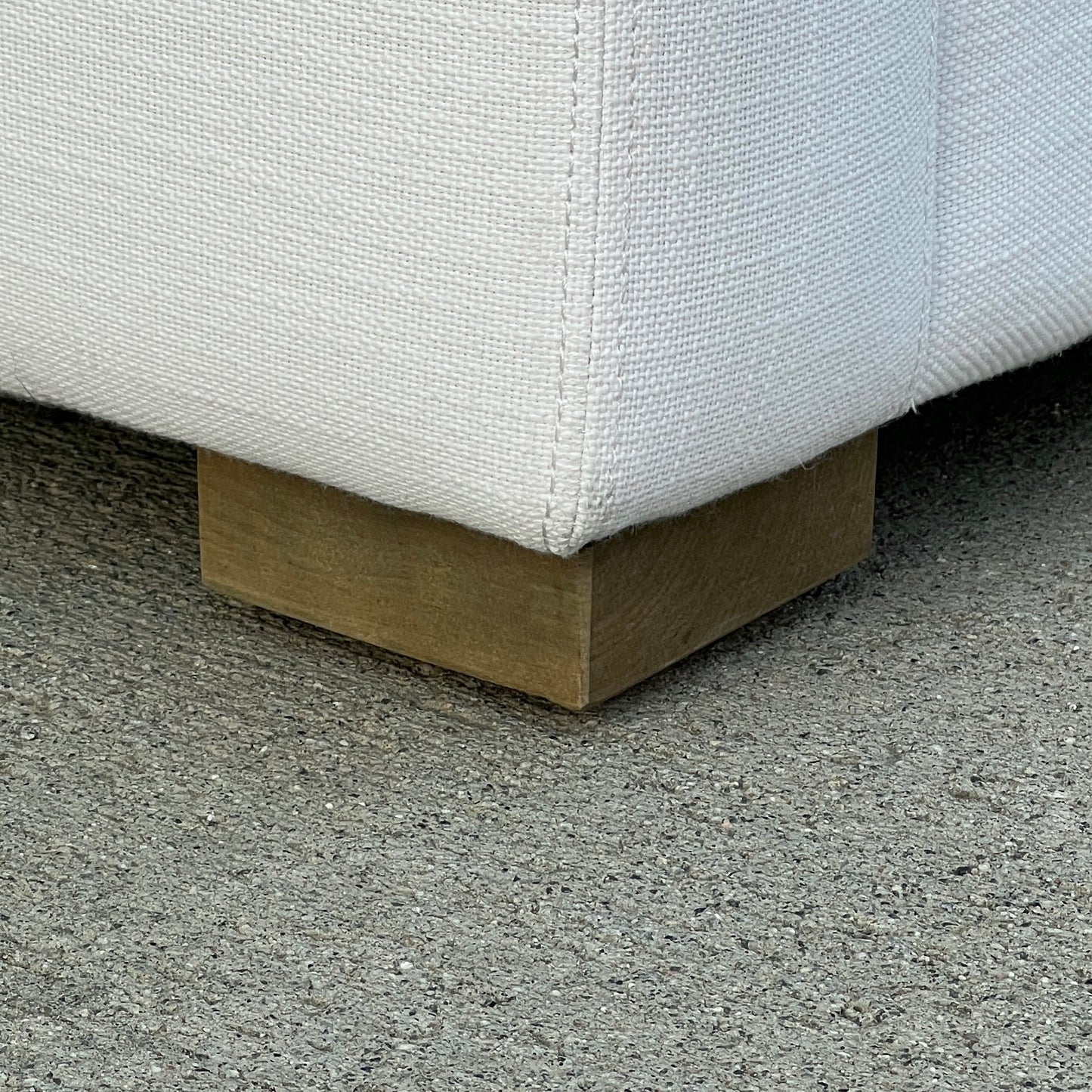 RH Restoration Hardware Track Arm Belgian Bench-Cushion 8’ Classic Sofa | Costa Mesa