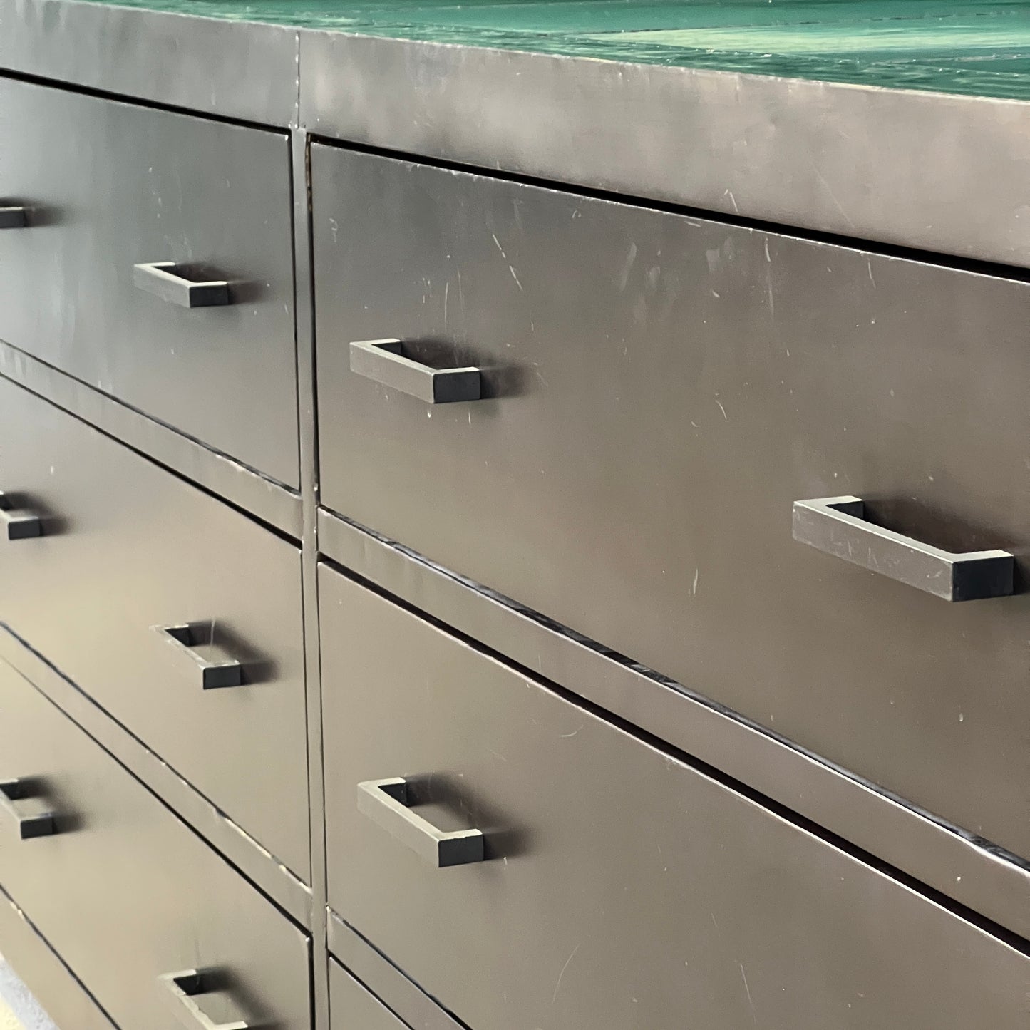 $1,500 Delivered LA/OC | RH Restoration Hardware La Salle 6 Drawer Metal Wrapped Dresser