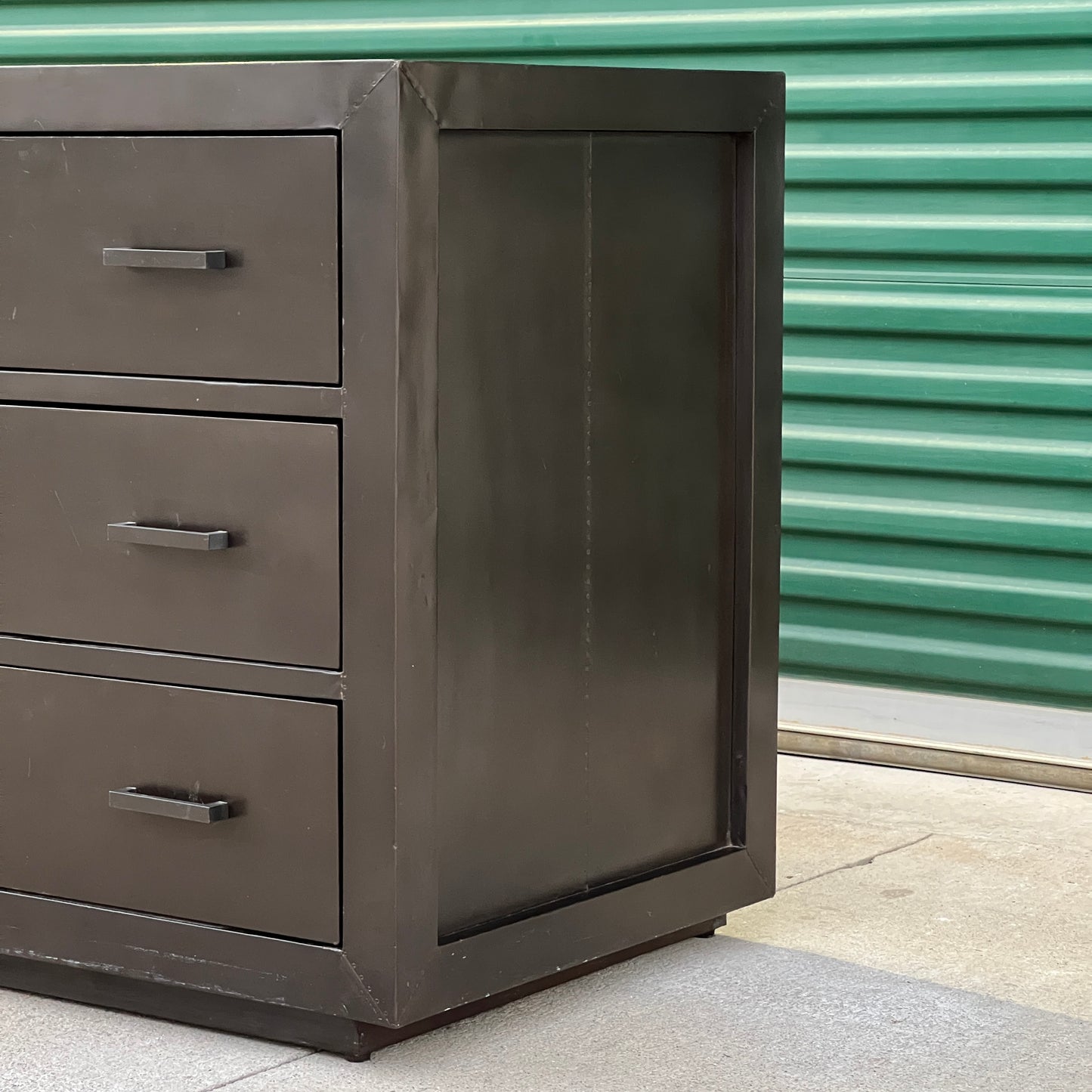 $1,500 Delivered LA/OC | RH Restoration Hardware La Salle 6 Drawer Metal Wrapped Dresser