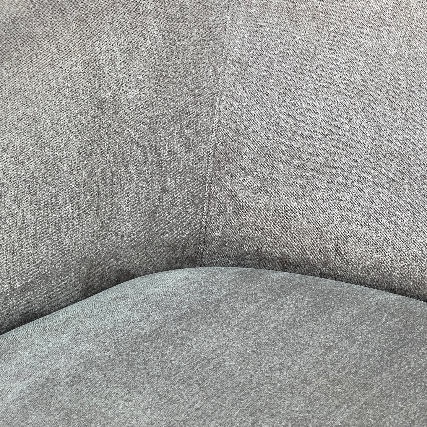 $1,700 Delivered | RH Restoration Hardware Shelter Swivel Chair (2) Graphite Velvet Luxe Depth