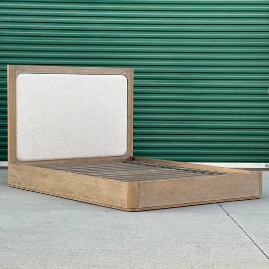 $1500 Delivered LA/OC | RH Restoration Hardware Fabric Panel Queen Bed Frame